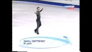 Dmytro Dmytrenko UKR - 2001 European Figure Skating Championships Short Program
