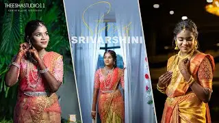 SRI VARSHINI Half Saree Ceremony | Grand Puberty Video | Theeshastudio 11 #candid #cinematic