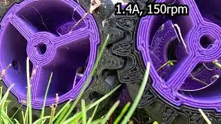 Mechanical Weeding ASMR &mdash; Mostly 3D Printed Pet Weed Euthanizer, or, Sapling Savior?  Test #2 == 💩💩💩