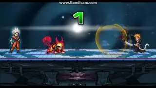 SSF2 EVENT 14 ( Goku vs Ichigo vs Naruto vs Luffy)