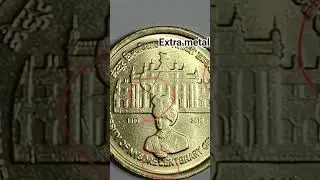 Error ✨ Extra metal #coin #error #extrametal #collection #coincollection #coincollecting