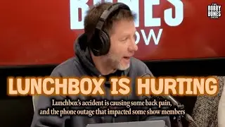 Lunchbox Has an Injury From His Accident & the Major Verizon Outage