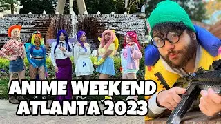 Anime Weekend Atlanta 2023 Cosplay Vlog!!