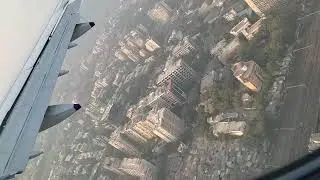 Mumbai Airpot landing #Mumbai #Airport #MumbaiAirport #AerialViews #India #CSMIA 