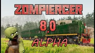 ► Zompiercer 8.0 Alpha: строительство вагонов.