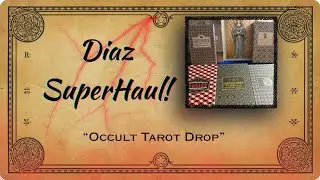 Occult Artistry Unboxed | Таро Дэниела Мартина Диаса и Oracle SUPERHAUL (Таро Золотого Века и мно...