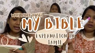 This is my Bible 📖| Explanation in Tamil | NIV beautiful WORD bible| Highlighter?✍🏼| Bible Fair 📍