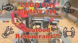 LEGO City Update #36 Seafood Restaurant!!!