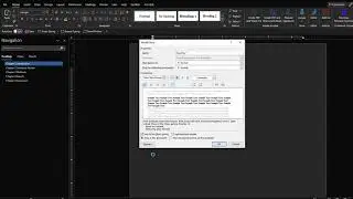 Tutorial: Navigate Long Word Documents| Navigation Pane, Headings, New Windows, TOC, and Figures