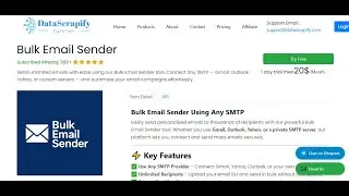 Bulk Email Sender -DataScrapify