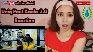 Uniq Poet | Kaalo 2.0 Reaction | Nepalese Rapper | Usha KC