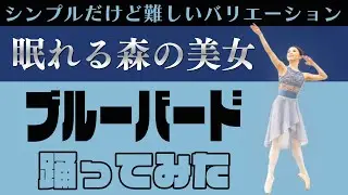 【18年ぶり】フロリナ王女のバリエーション踊ってみた！【ブルーバード】【眠れる森の美女/The Sleeping Beauty】