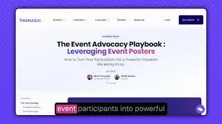 Premagic's Event Advocacy Playbook | How to Leverage Event Marketing Posters