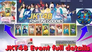 Indonesia Server New JKT48 Fortune Goodies Event Full Details 🎯 FF Indonesia New Event 🎯