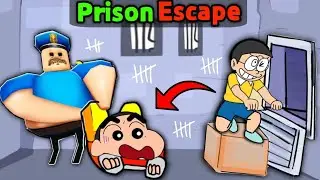 Shinchan and Nobita escape prisem 