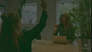 Monday spirit at the THRIVE office