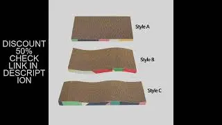 Cat Scratchers Cardboard Corrugated Paper Durable Furniture Protection Pet Sofa Cat Scratch Bed for