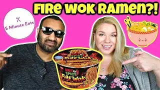 Nissin Hot & Spicy Fire Wok Molten Chili Chicken Review