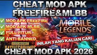 CHEAT MOBILE LEGENDS ~ FREEFIRE❗FULL FITUR NO PASSWORD~SUPPORT ALL DEVICE 💯% WORK