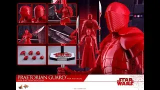 HOT TOYS - PRAETORIAN GUARD WITH HEAVY BLADE - MMS 453 - STAR WARS EPISODE 8 - REVIEW FRANCAISE