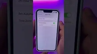 Изменение даты и времени на iPhone #iphone #iphonetricks #iphonetips #dateandtime