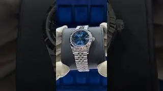 Stunning ladies Datejust 31 blue Roman dial #shorts #viral #watch