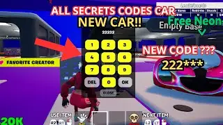 STEAL A RIDE MAP FORTNITE CREATIVE - ALL SECRETS CODES NEON-X, NEW CARS