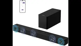 ULTIMEA 5.1 Surround Soundbar | 300W Dolby Atmos Home Theater System for Smart TV