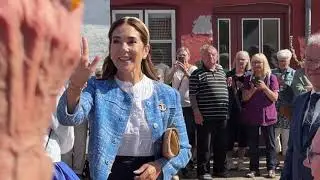 Kongeparret besøger Sæby 2025