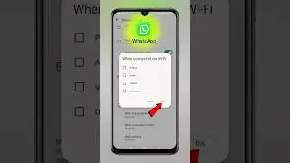 WhatsApp automatic Wi-Fi data download kaise off karen | WhatsApp media download settings #shorts