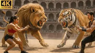 ⚔️ Ferocious Tiger vs Massive Lion King | Ultimate Wild Animal Fights Showdown