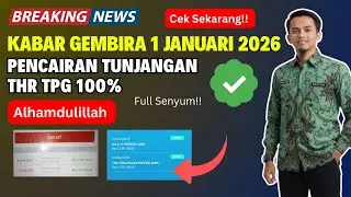 Full Senyum Pencairan THR TPG 100% Kabar gembira Seluruh Guru Sertifikasi awal tahun 2026