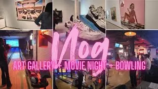 PLACES TO VISIT IN TORONTO | ART GALLERY OF ONTARIO | MOVIE NIGHT | FREE  BOWLING!! | #VLOG #80