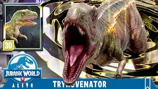 MAX LEVEL 30 APEX TRYKOVENATOR (JURASSIC WORLD ALIVE)
