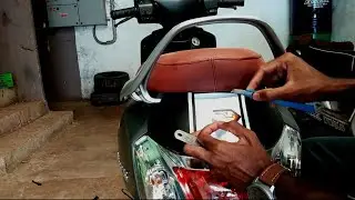 Suzuki Access  modifications 2019 | Superman Logo on  Backside | Modify stickers