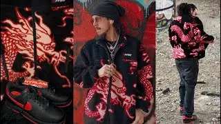Hypland jacket review year of the dragon black Sherpa jacket (ft red/black air forces)