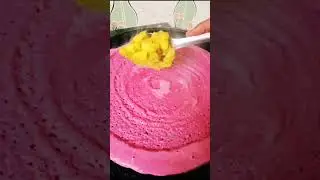 Crispy Beetroot Dosa recipe 😋 Healthy Breakfast Recipe 😋😋😋# YouTube shorts 😋# beetroot dosa. 😋😋😋😋😋😋