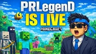 🔴 DAY 5 in Minecraft Survival LIVE! Base Building & Diamond Hunt | Epic Fails Await! #MinecraftLive