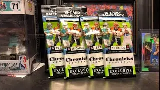 2020 Chronicles Fat Packs with Justin Herbert and Joe Burrow Mojo!