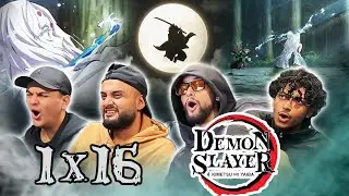 A PEACEFUL DEATH...🥺🌧️ | BROTHERS watch Demon Slayer 1x16 | REACTION