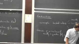 Eilenberg Lectures, Fall 2013 - Joe Harris (9/6/2013)