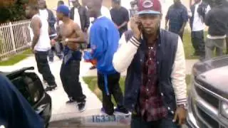 Behind the scenes yung fif Hard n the Paint