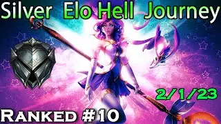 Star Guardian Janna - [Silver Elo Hell Journey] - Ranked #10 (2/1/23) - League of Legends