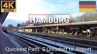4K Walk in HAMBURG, GERMANY 🇩🇪 | 2023 | Snowy Day in Fuhlsb&uuml;ttel