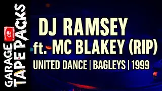 DJ Ramsey ft.MC Blakey | United Dance @ Bagleys,London | 09.07.1999 | Classic UK Garage Set