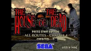 House of the Dead 1 Arcade - All Routes - Final Chapter - Direct Game Capture