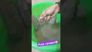 PURE CEMENT 🤤|| #shorts #asmr #purecement