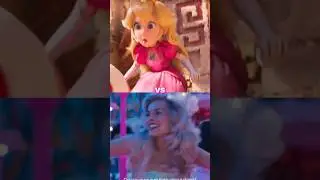 Barbie vs peach #edit #mario #supermario #viral #peaches #meme