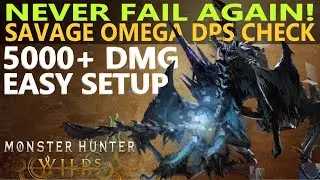 Savage Omega Nerscylla Clone DPS Check Guide With Gunlance to Make Easy Dmg 5000+ Monster Hunter ...