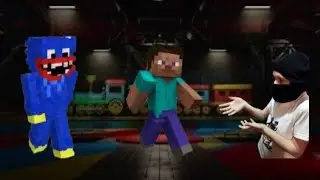 Играю в poppy play time в майнкрафте